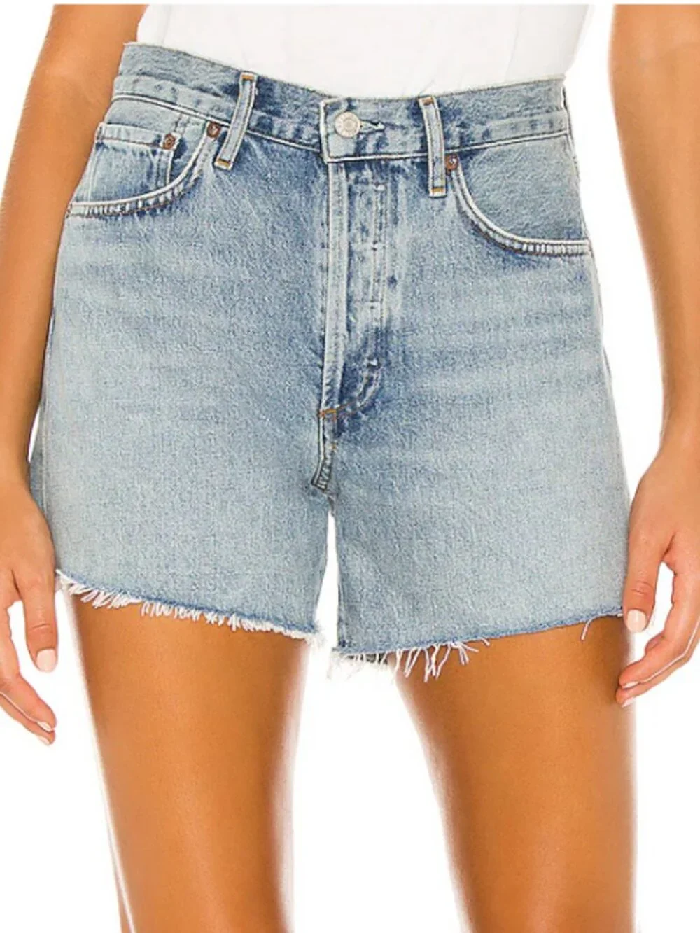 AGOLDE Reese Relaxed Cut Off Short - Picture 2 of 5